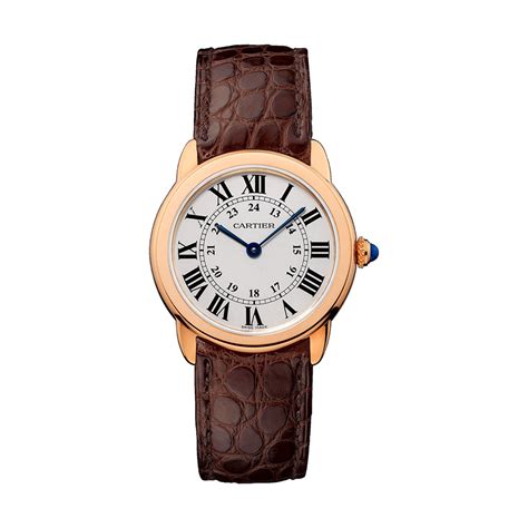 cartier ronde watch|cartier watch ronde solo.